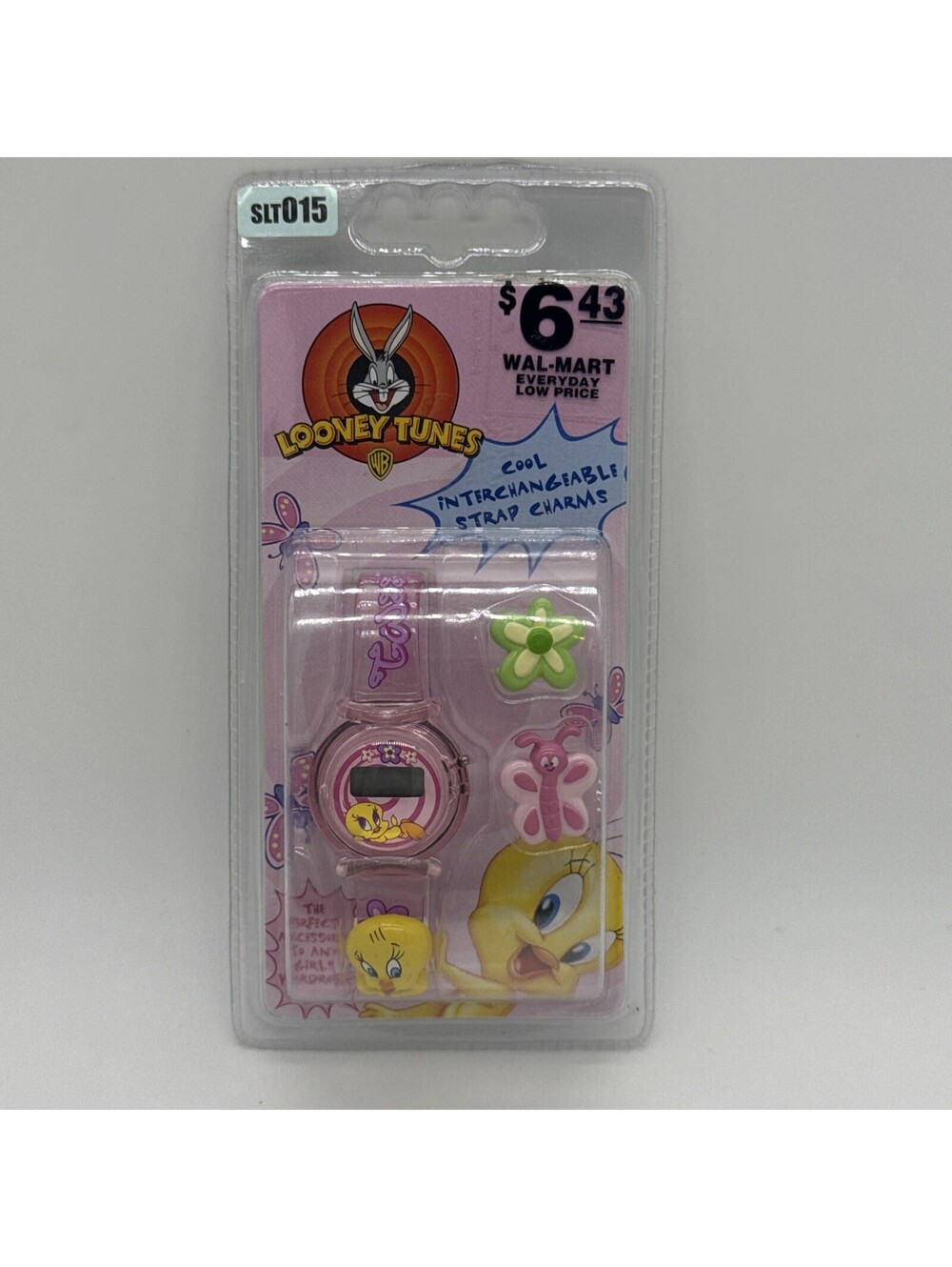 Vintage Looney Tunes Tweety Bird Watch Interchangeable Charms Y2K Sealed SLT015